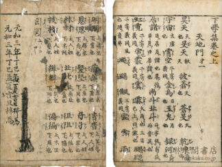 下学集 二巻